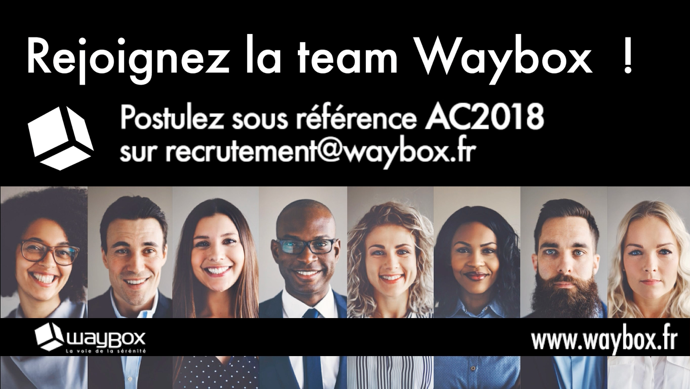WAYBOX RECRUTE des Commerciaux en 2018